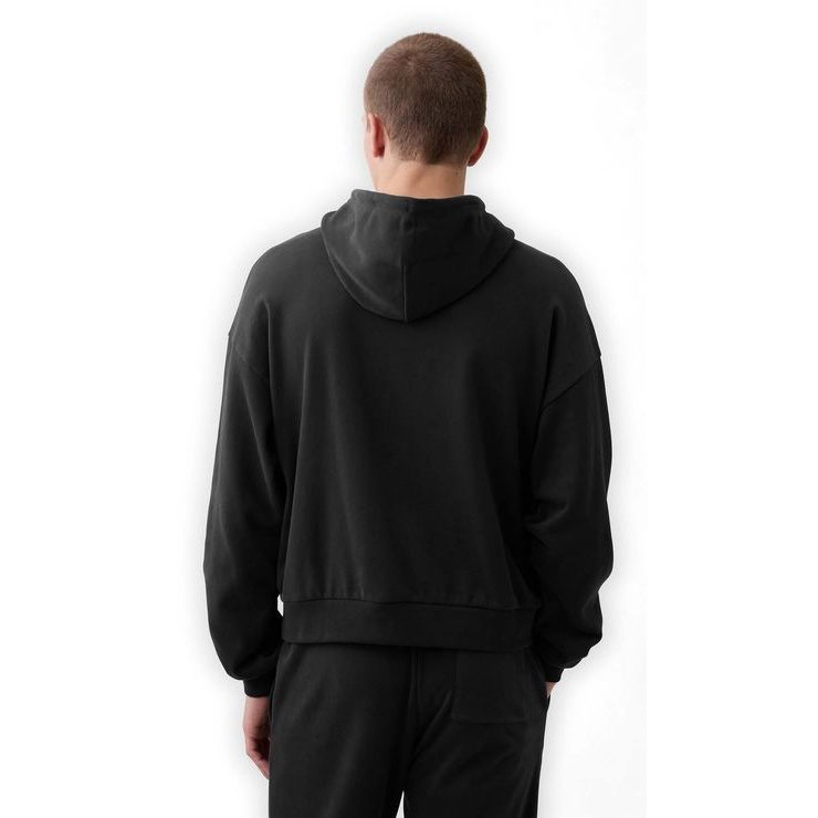 GAP 887935-00 Oversize mikina s logem VintageSoft Černá