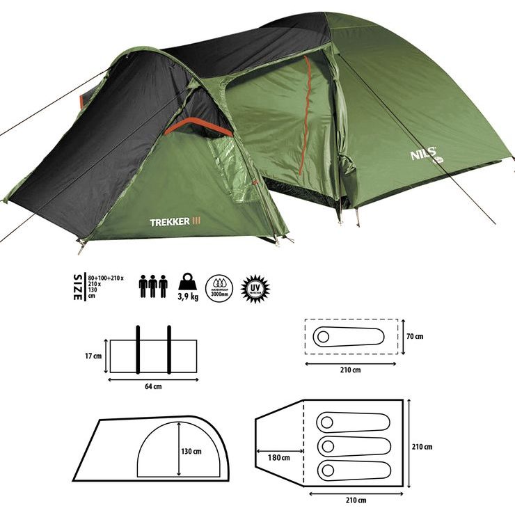 NILS Camp NC6312 Trekker III