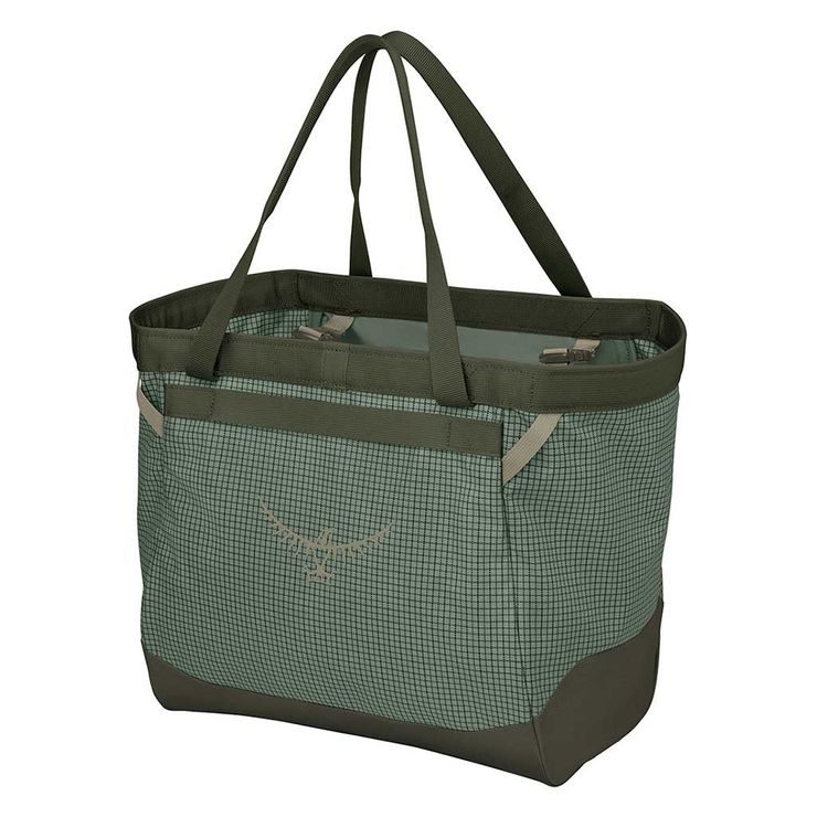 OSPREY TRANSPORTER GEAR TOTE 28, pine leaf/earl grey