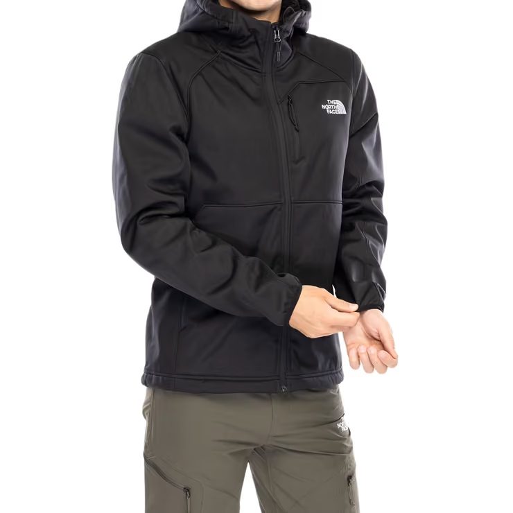THE NORTH FACE M QUEST HOODED SOFTSHELL, TNF Black-NPF