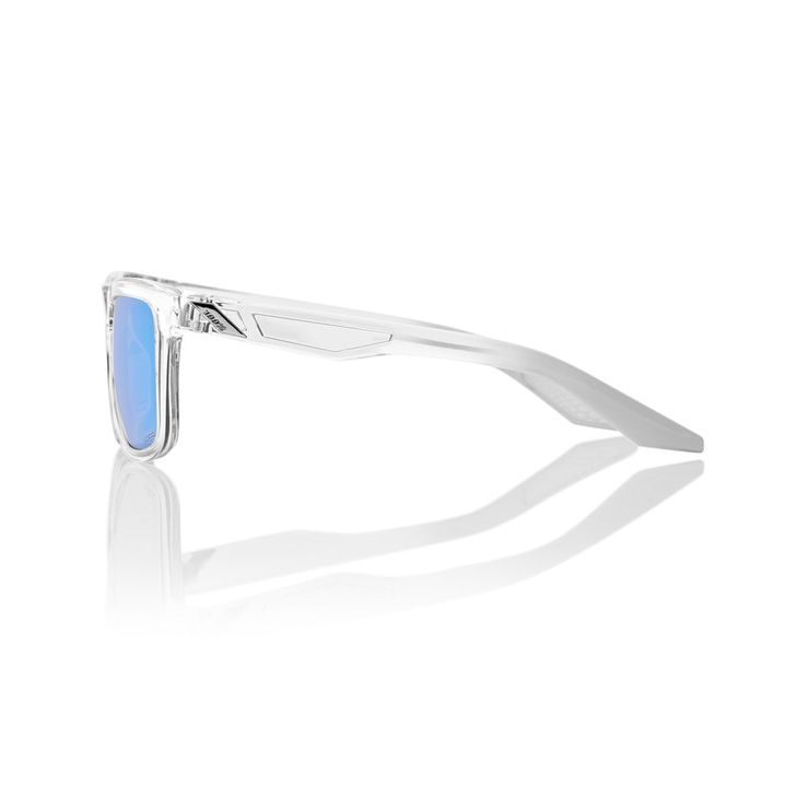 100% BLAKE, Polished Crystal Haze - HiPER Blue Multilayer Mirror Lens