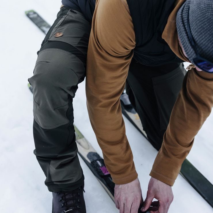 FJÄLLRÄVEN Keb Agile Winter Trousers M Dark Navy