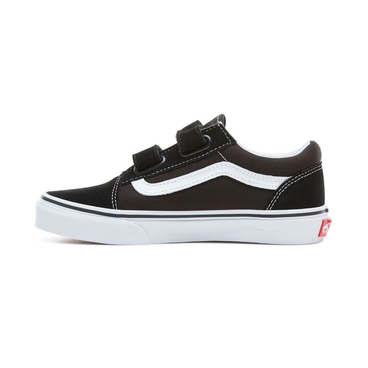 VANS KIDS OLD SKOOL SHOES (4-8 roků), Black-True White