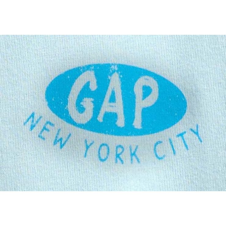 GAP 889562-00 Tričko s logem Everyday Soft Modrá