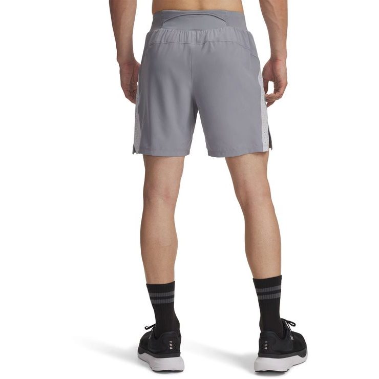 UNDER ARMOUR UA LAUNCH PRO 7'' SHORTS-GRY