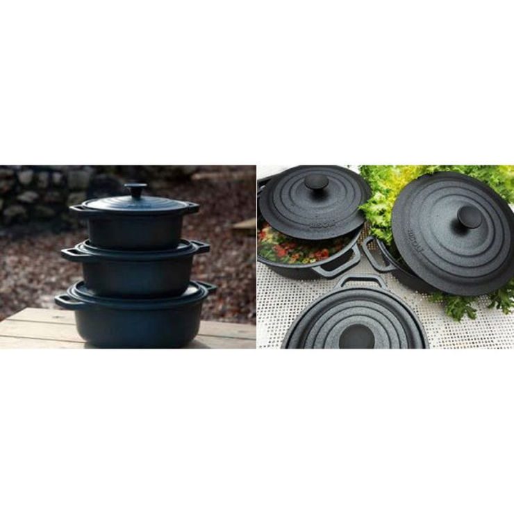 RISOLI DI MONTINI Le Pignatte pot with lid 24 cm