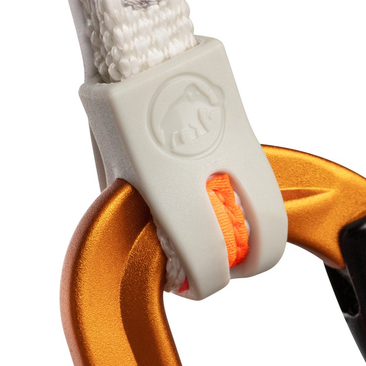 MAMMUT Sender Keylock 17 cm Quickdraw, Light Grey-Gold