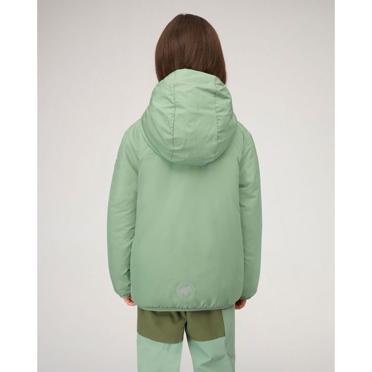 MAMMUT Rime IN Hooded Jacket Kids willow
