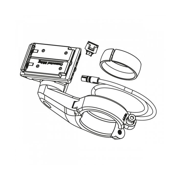 BOSCH Sada pro dodatečnou montáž držáku s 1 ramenem 31,8 mm (BDSYYYY)