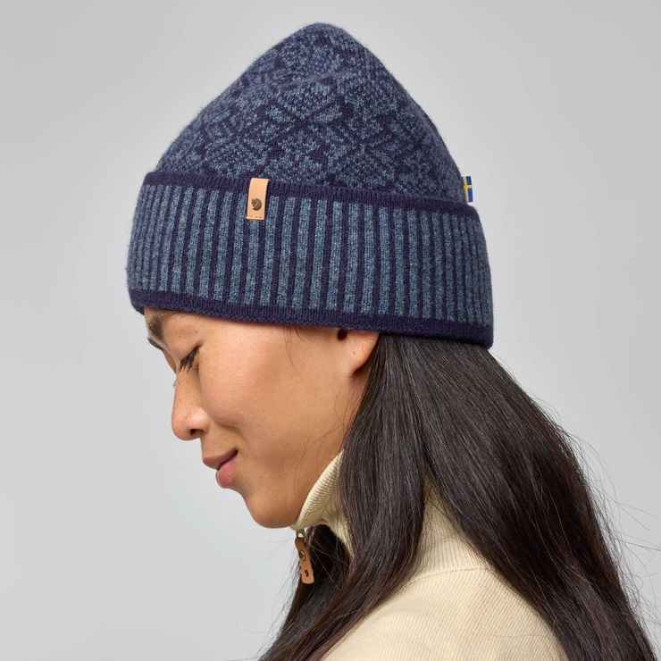 FJÄLLRÄVEN Snow Beanie Deep Forest