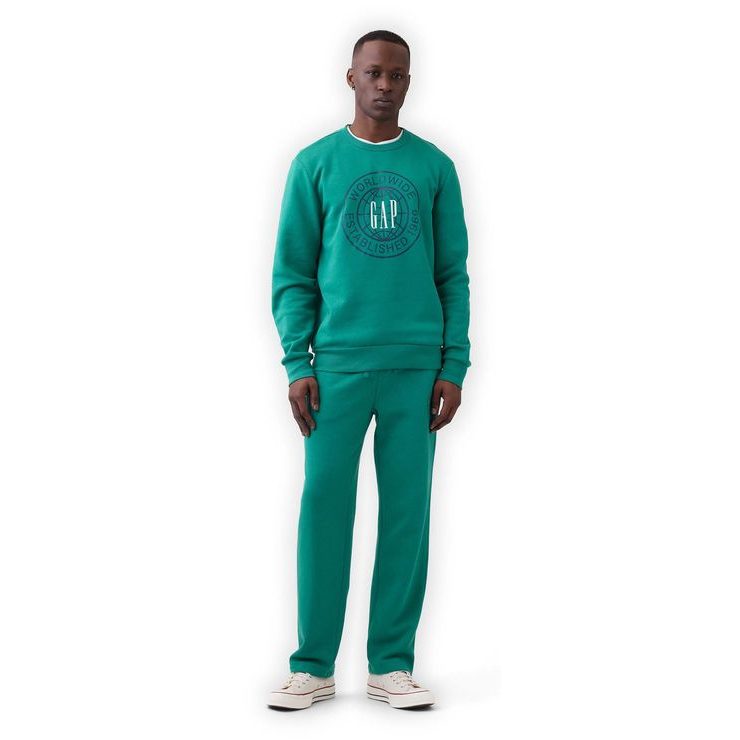 GAP 889295-02 Mikina s logem Zelená