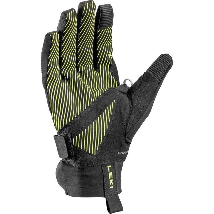 LEKI Ultratrail Storm TR, black-neonyellow-violeT