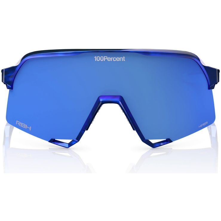 100% S3™ RBH Gloss Blue Holographic HiPER® Royal Blue Mirror Lens