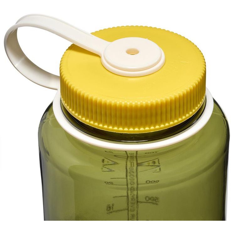 NALGENE Wide Mouth 1000 ml Oil Green w/Freesia