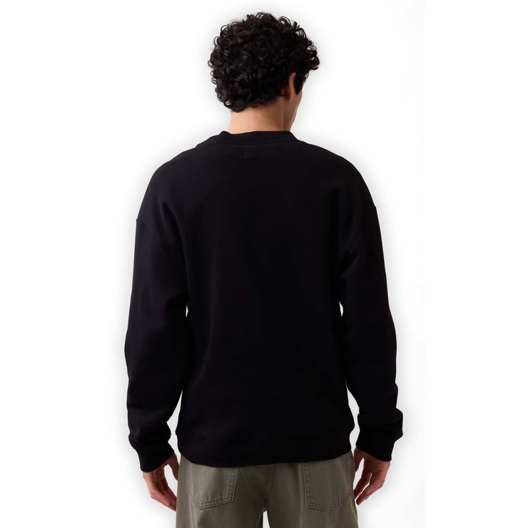 GAP 898181-01 Mikina s logem Unisex Černá