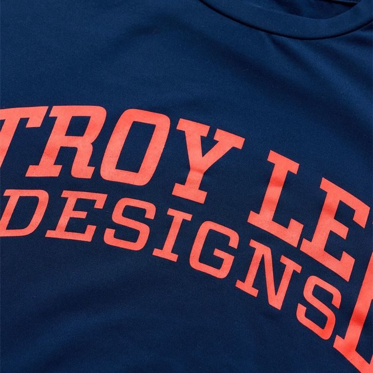 TROY LEE DESIGNS LONG SLEEVE RUCKUS RIDE TEE GRAVITY CLUB MIDNIGHT