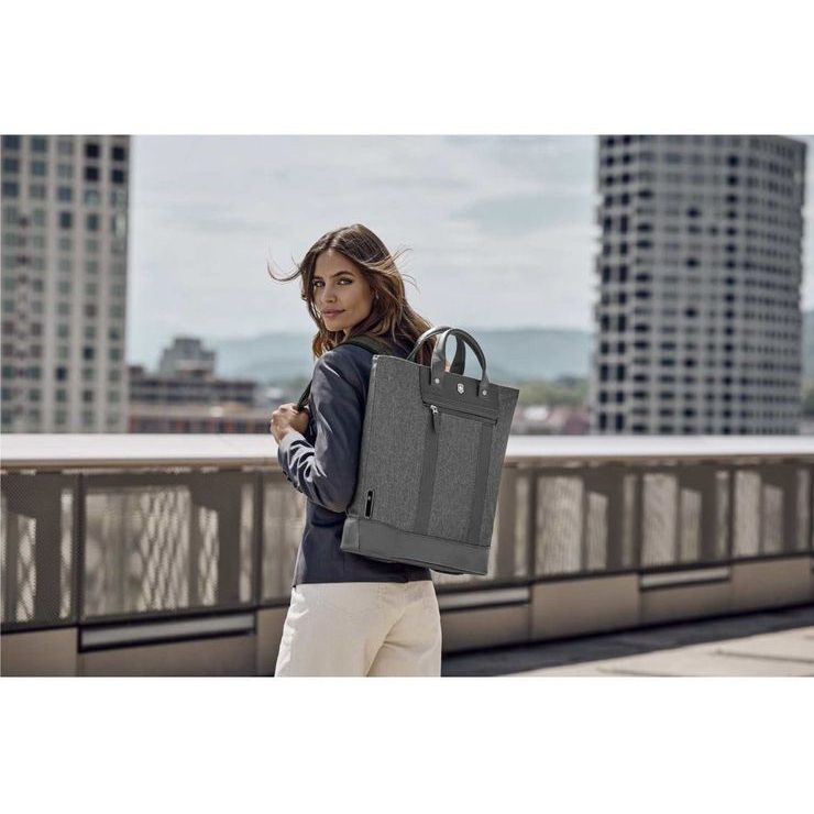 VICTORINOX Architecture Urban2 2-Way Carry Tote 20, Melange Grey / Black
