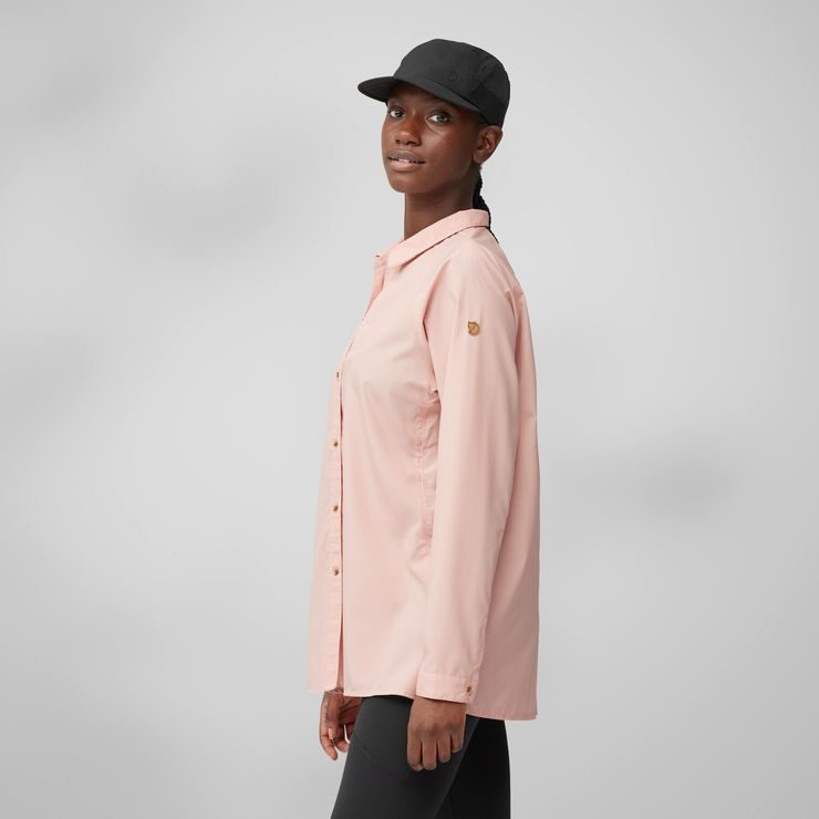FJÄLLRÄVEN Abisko Hike Shirt W Navy