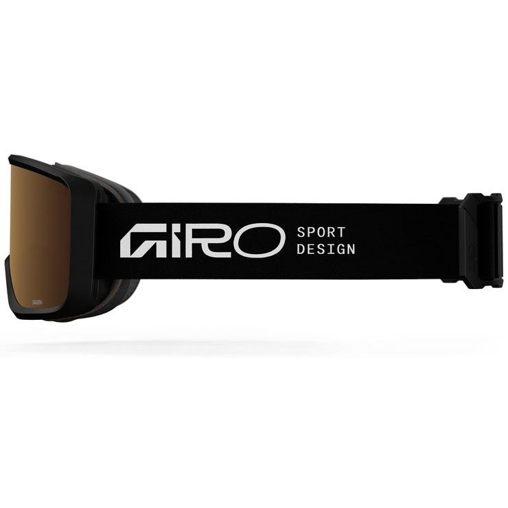 GIRO Sagen Black Stacked-Amber Gold/Yellow (2skla)