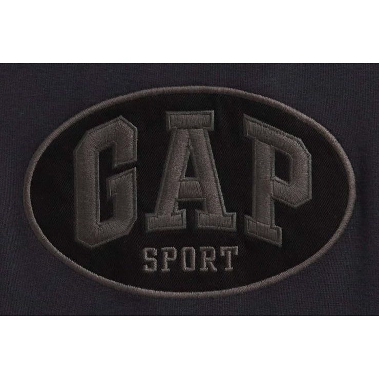 GAP 887935-00 Oversize mikina s logem VintageSoft Černá