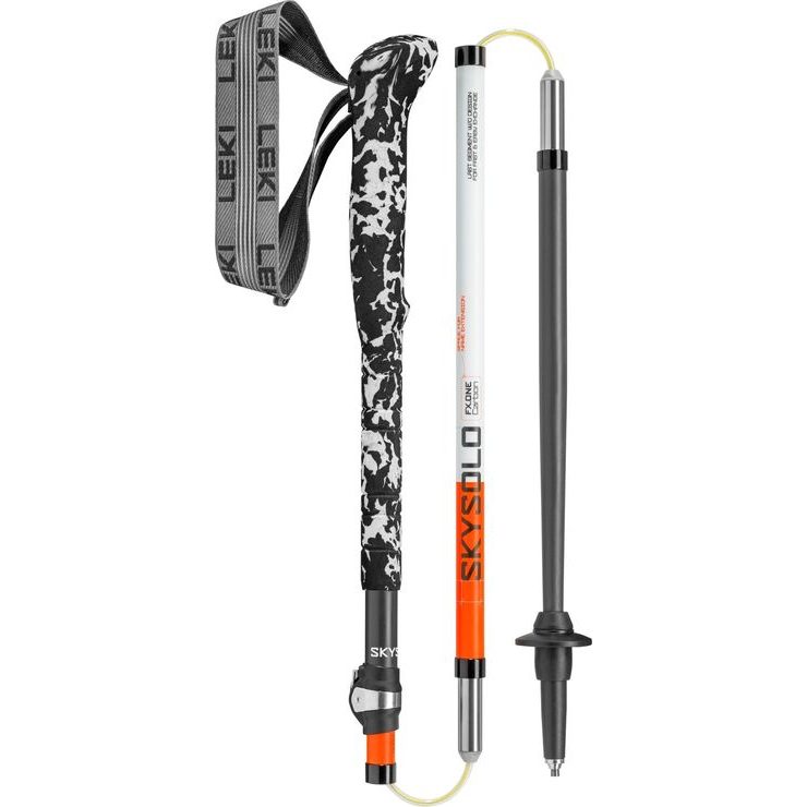 LEKI Skysolo FX.One Carbon, neonorange-white-black