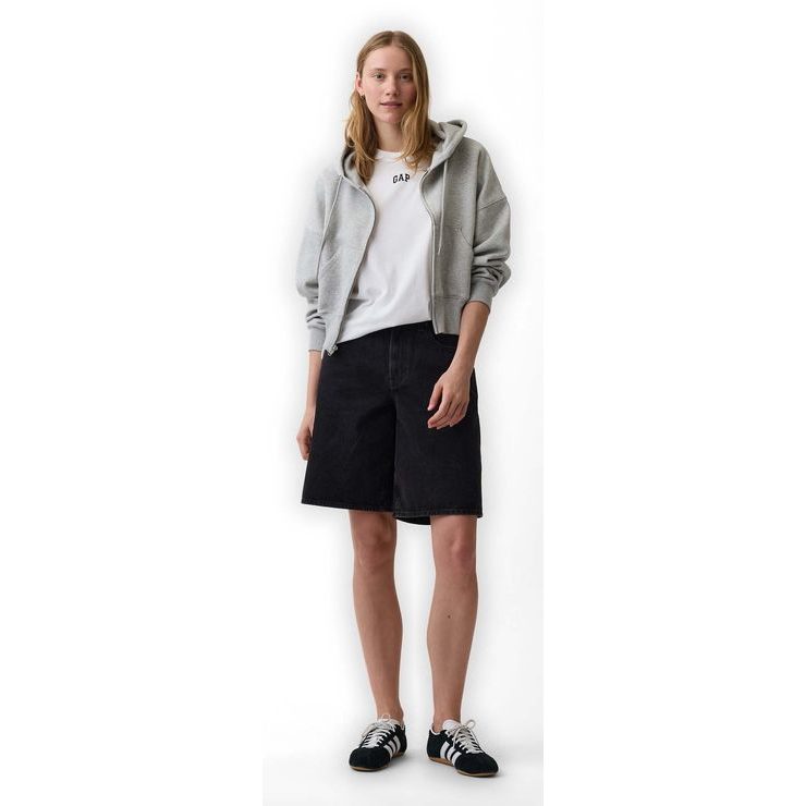 GAP 887650-05 Oversize tričko s logem VintageSoft Bílá
