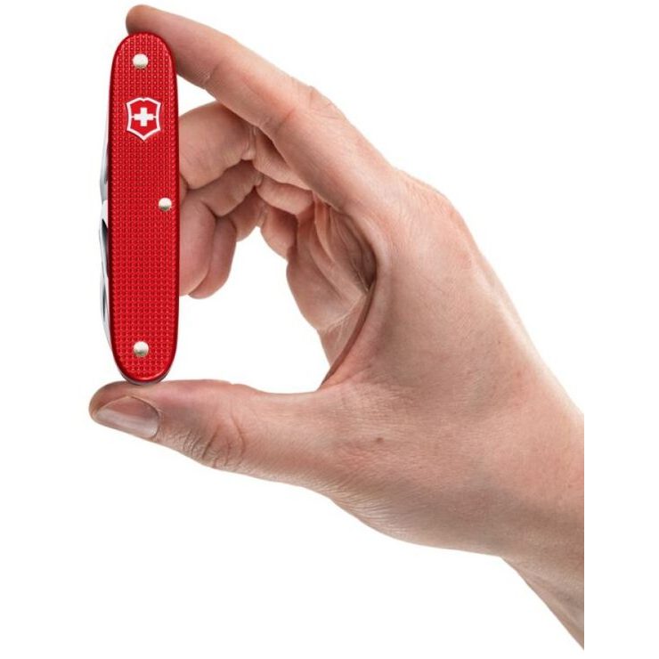 VICTORINOX Companion Slim Alox, 93 mm, červený