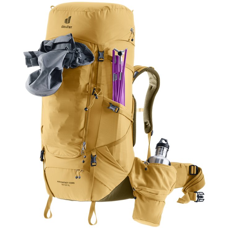 DEUTER Aircontact Core 55+10 SL savanna-nori