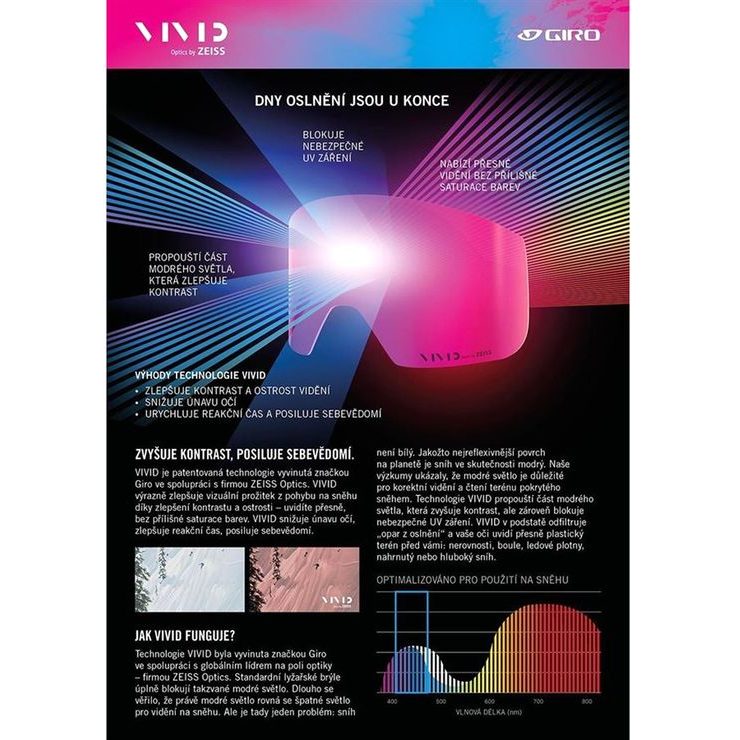 GIRO Millie White Rails-Vivid Pink