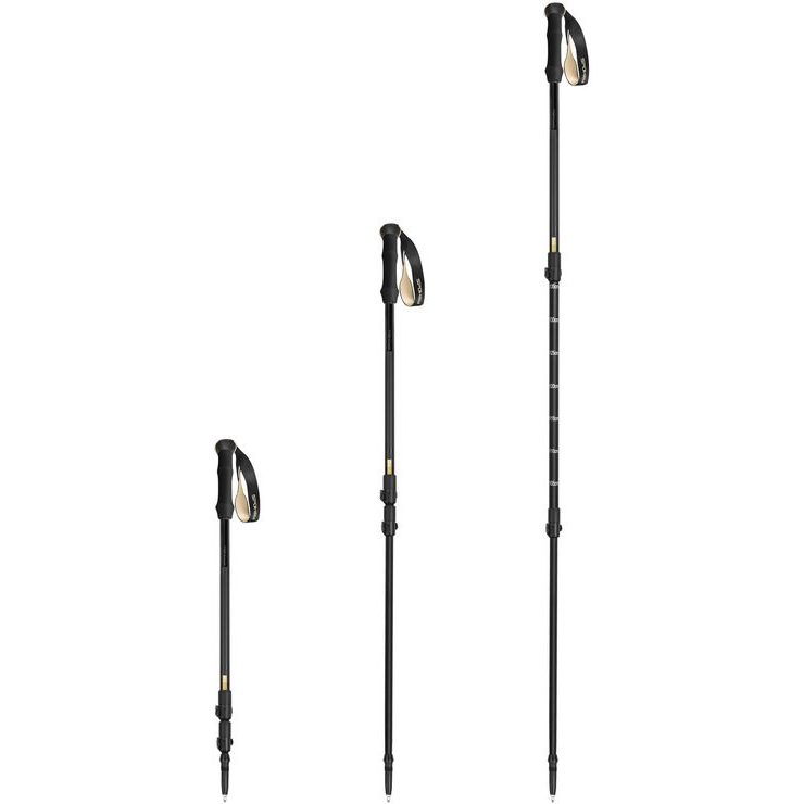 SPOKEY TRAIL, 3dílné, 105–135 cm, černo-béžové