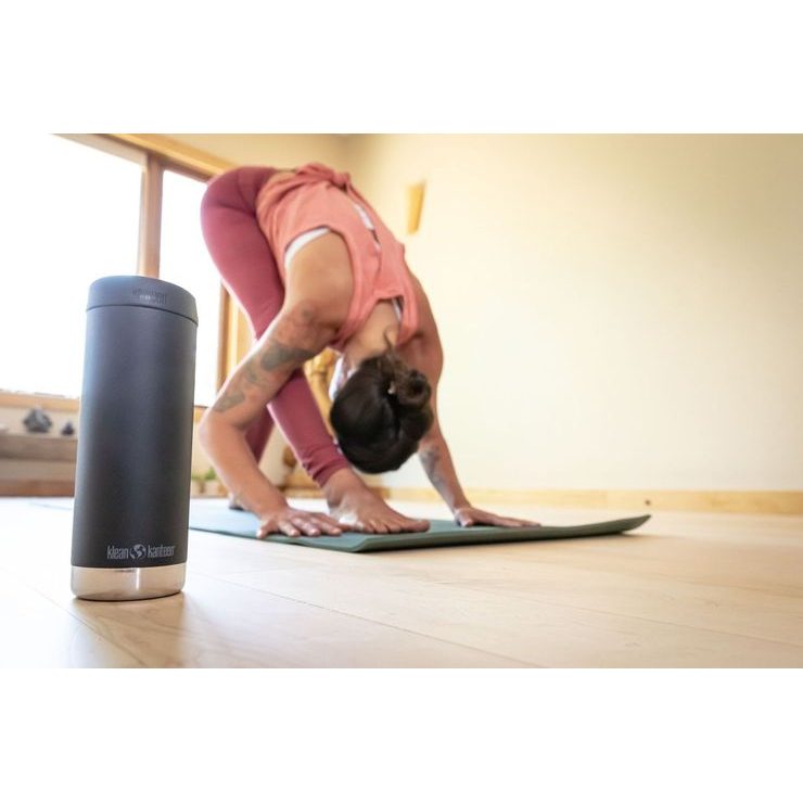 KLEAN KANTEEN TKWide w/Café Cap - black 473 ml
