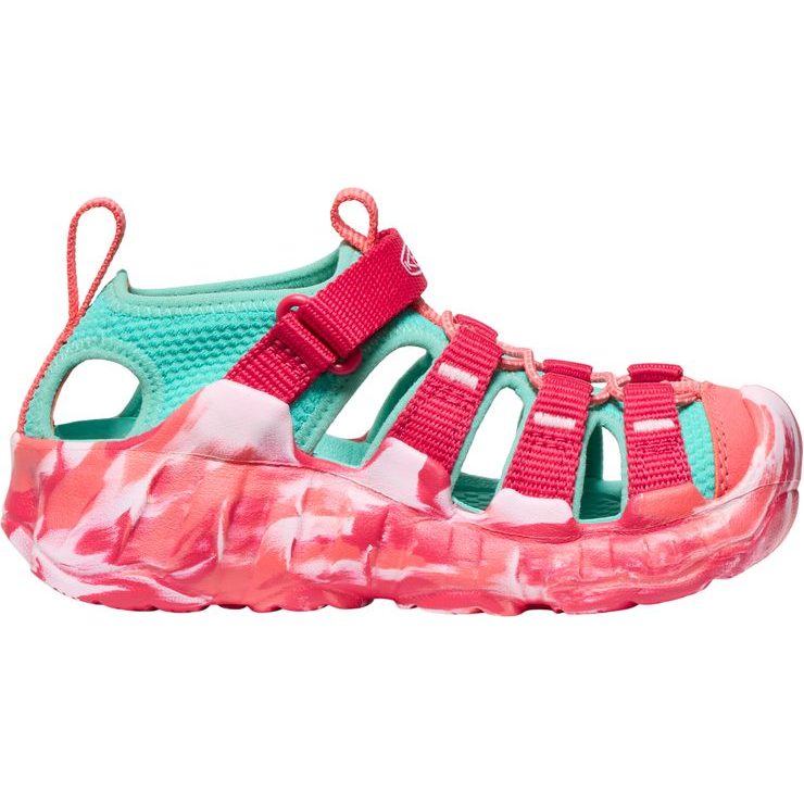KEEN HYPERPORT H2 CHILDREN raspberry/pool blue