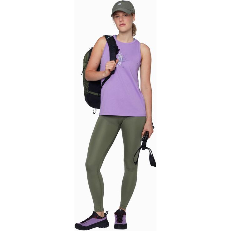 MAMMUT Core Tank Top Women Flower lavandin