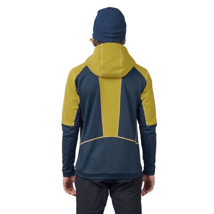 HANNAH TRANE HOODY avocado oil/stratified sea