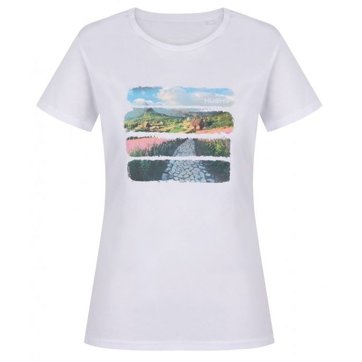HUSKY Tee Flo L white