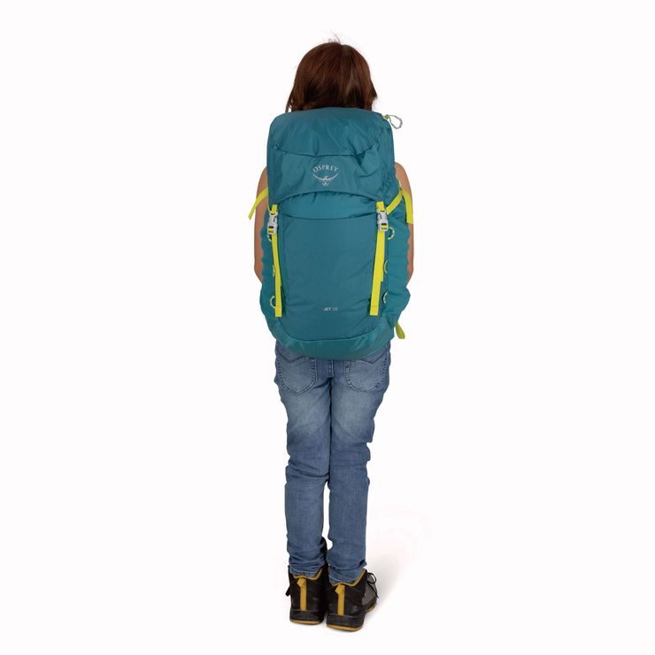 OSPREY JET 28, blue spikemoss/lemongrass