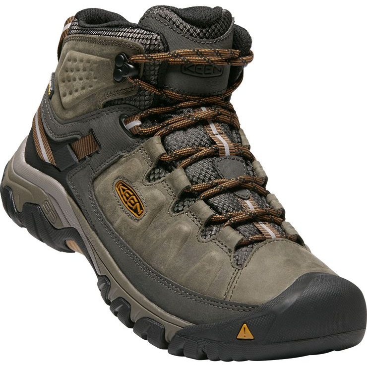KEEN TARGHEE III MID WP M black olive/golden brown