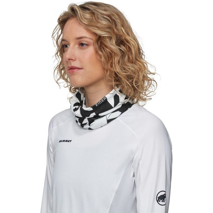 MAMMUT Mammut Neck Gaiter Eiger black-white