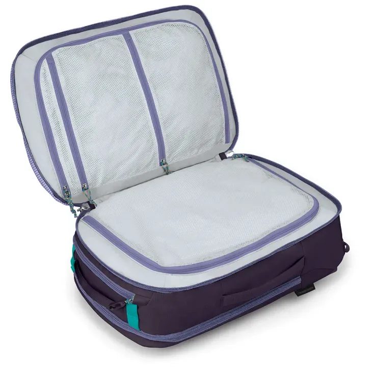 OSPREY TRANSPORTER CARRY ON BAG 36, euphoria purple