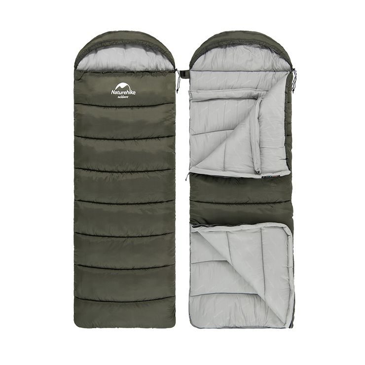 NATUREHIKE NH20MSD07-06-250S U-serie spacák U250S 1500g - zelený
