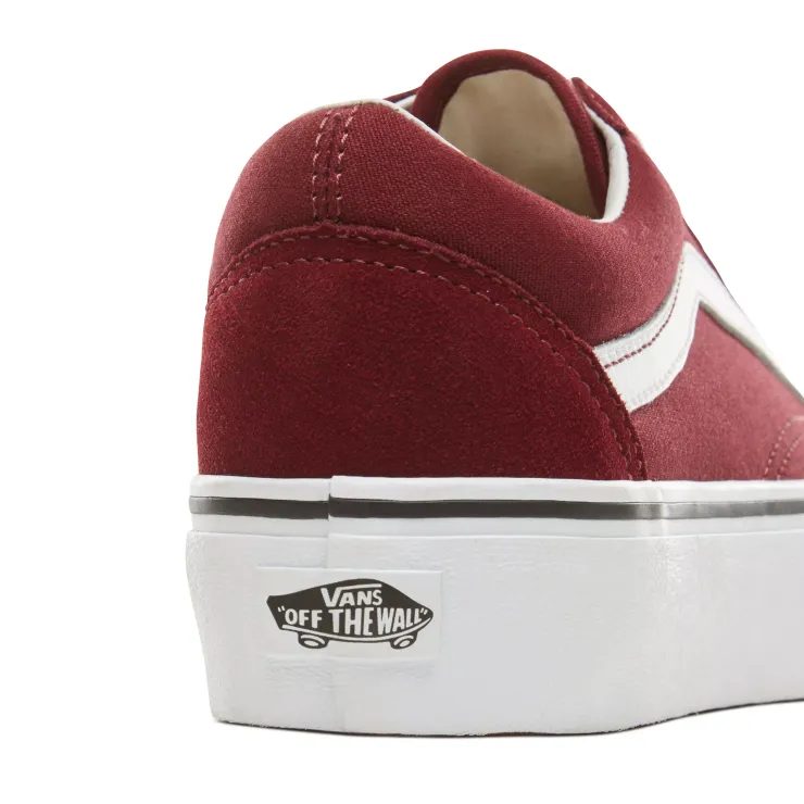 VANS OLD SKOOL PLATFORM PORT ROYALE/TRUE WHITE