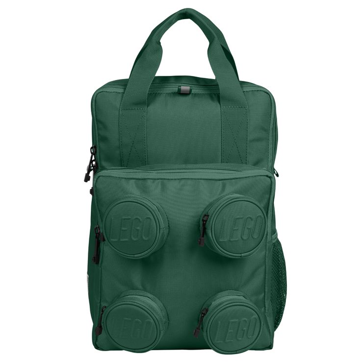 LEGO BAGS Brick 2x2 15 - tmavě zelený