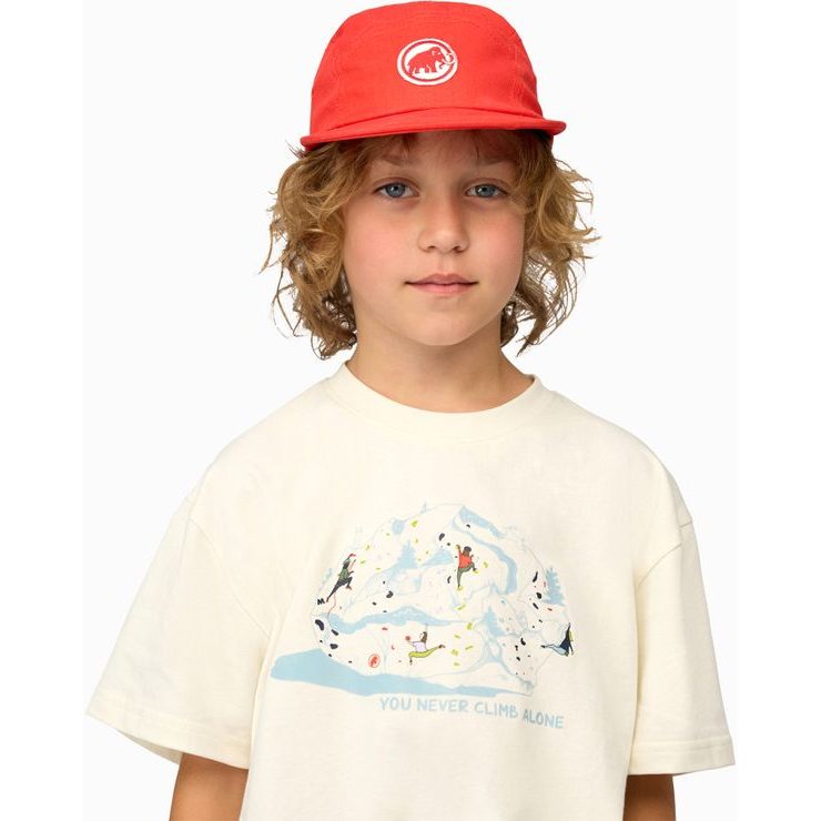 MAMMUT Five Panels Cap Kids mammut red