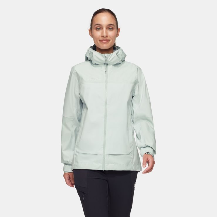 MAMMUT Ducan Guide HS Hooded Jacket Women silver sage