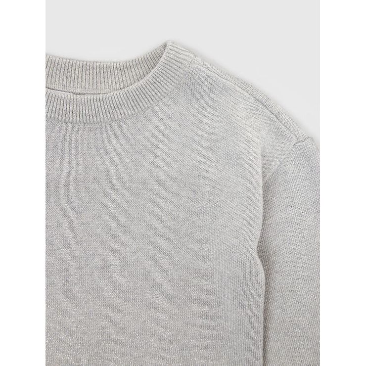 GAP 810662-03 Dětský pletený svetr Šedá