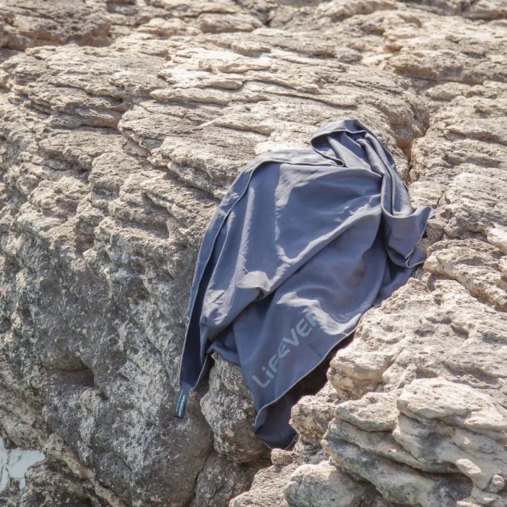 LIFEVENTURE HydroFibre Trek Towel Ultralite Large