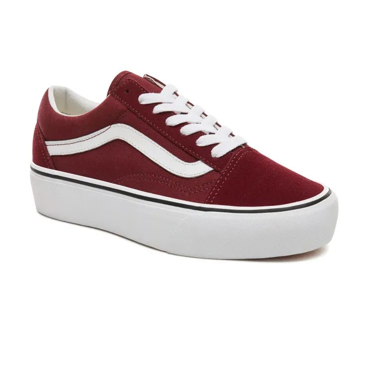 VANS OLD SKOOL PLATFORM PORT ROYALE/TRUE WHITE