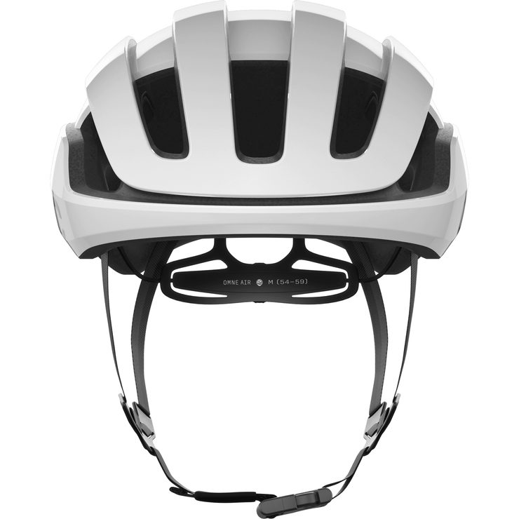 POC Omne Air MIPS Hydrogen White/Uranium Black Matt w. Logo