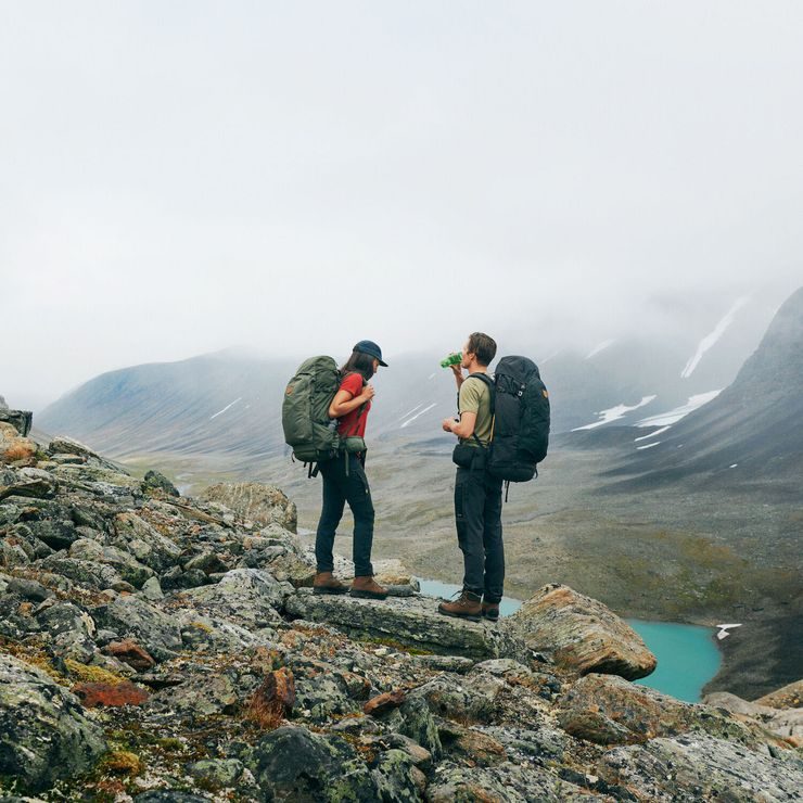 FJÄLLRÄVEN Abisko Midsummer Trs W Short Dusty Rose