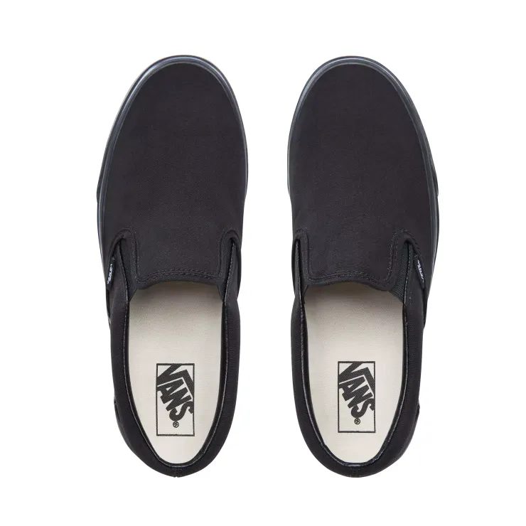VANS CLASSIC SLIP-ON, BLACK/BLACK